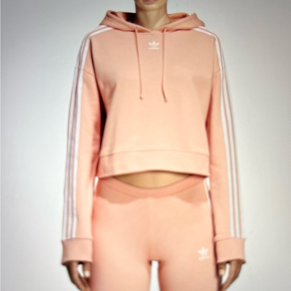 Adidas Cropped Hoodie